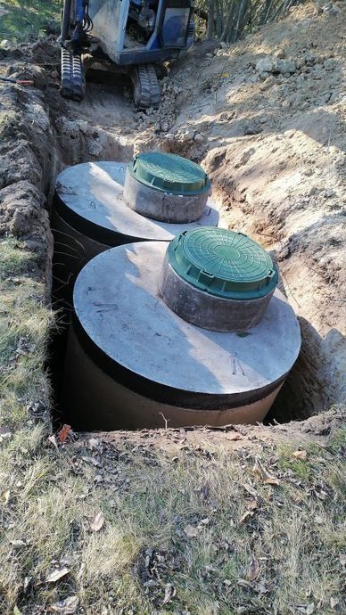 Копаємо септики вигрібні ями з армованих бетонних кілець М350