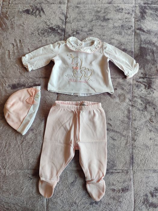 Sweater and Footed Pants Set