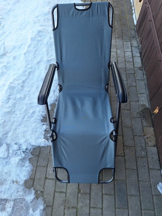 Leżak ogrodowy rozkladany