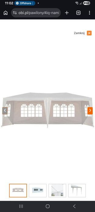 Pawilon ogrodowy