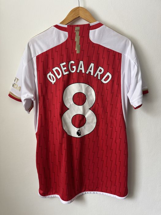 Футболка футбольная форма adidas Arsenal London #8 Odegard