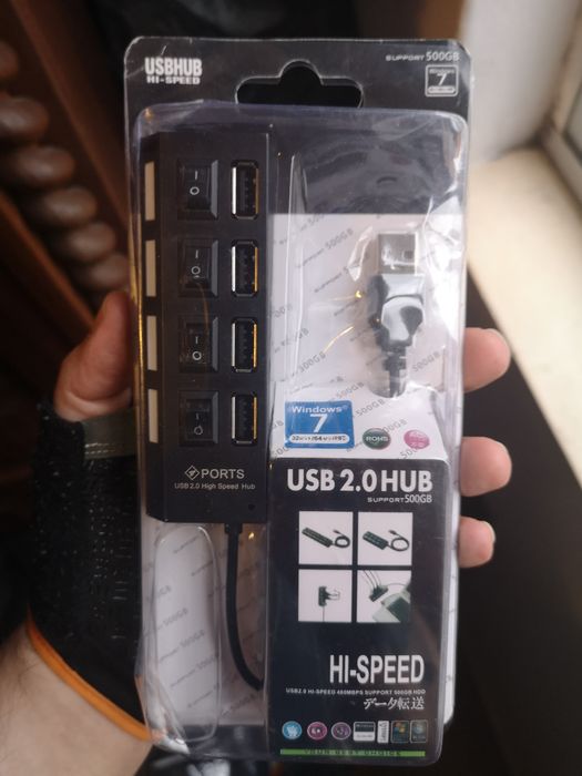 Portas 4 USB Novo