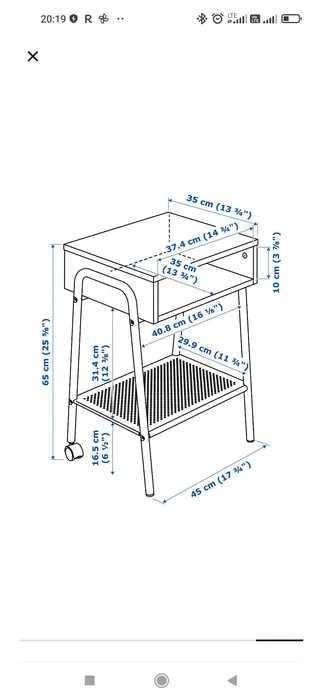 Szafka nocna IKEA SETSKOG