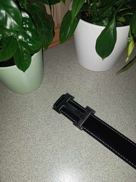 reversible HERMES belt black color 110 cm SWAG streatwear y2k sk8
