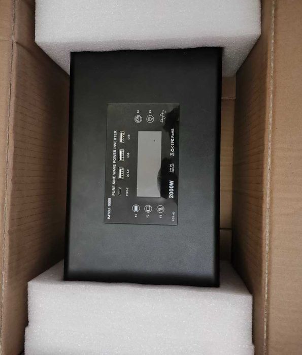 Інвертор перетворювач напруги DATOUBOSS 24v, 230v 2000/4000W