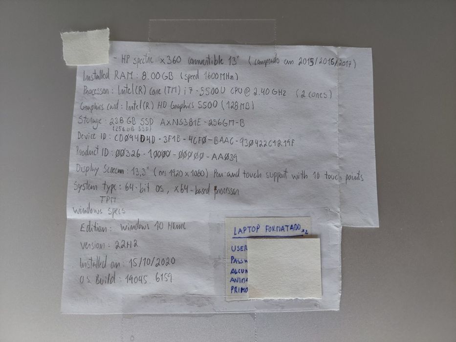 HP Spectre x360 Convertible 13''64585571904131123