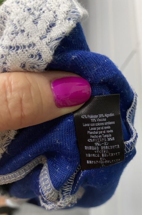 George bluzka wzorzysta koronka L-XXL