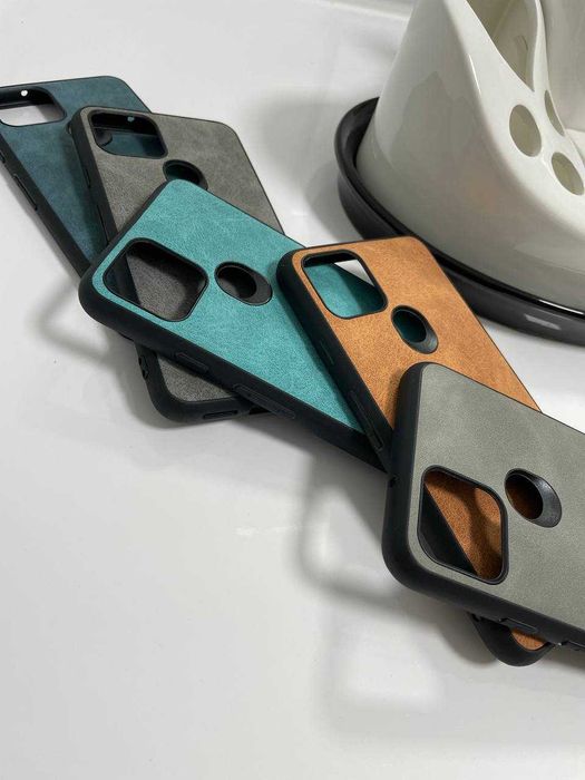 Противоударный чехол Nubuck Google Pixel 5  на все модели