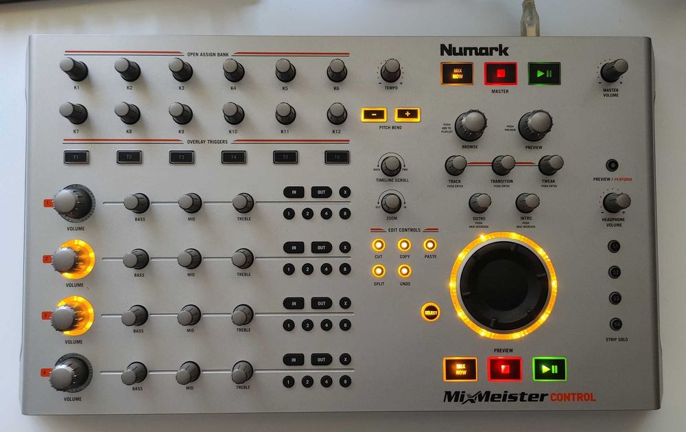Numark MixMeister Control - kontroler MIDI USB DJ / Ableton / Białystok ...