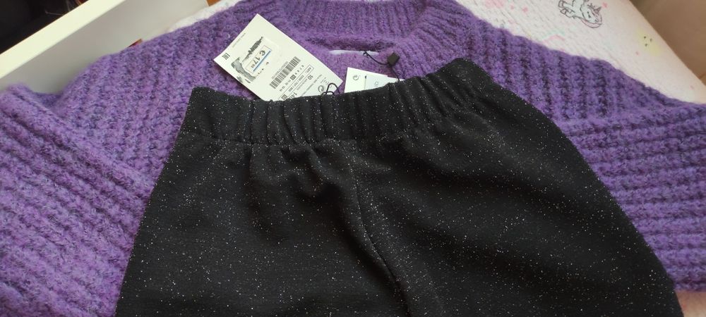 Светр,штани палаццо zara