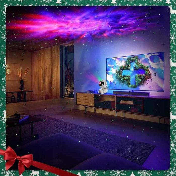 Projektor gwiazd Astronauta – lampka nocna dla dzieci z kosmosu, pilot