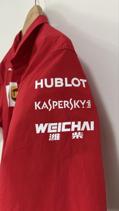 Camisa scuderia ferrari f1 2018
