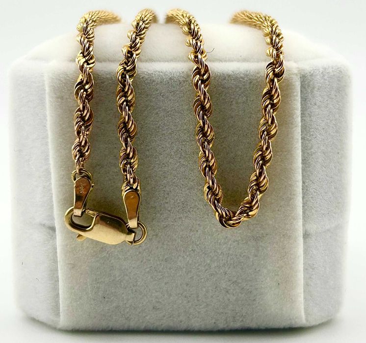 Złoty łańcuszek Splot Kordel 4,72 g PR.585 14K DŁ.60cm