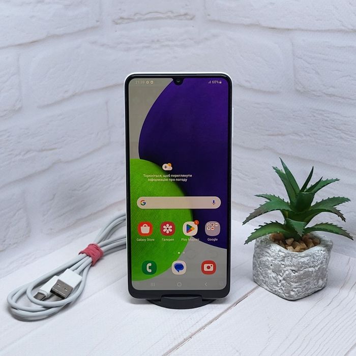 Продам телефон Samsung A22 4/64Gb NFC в гарному стані