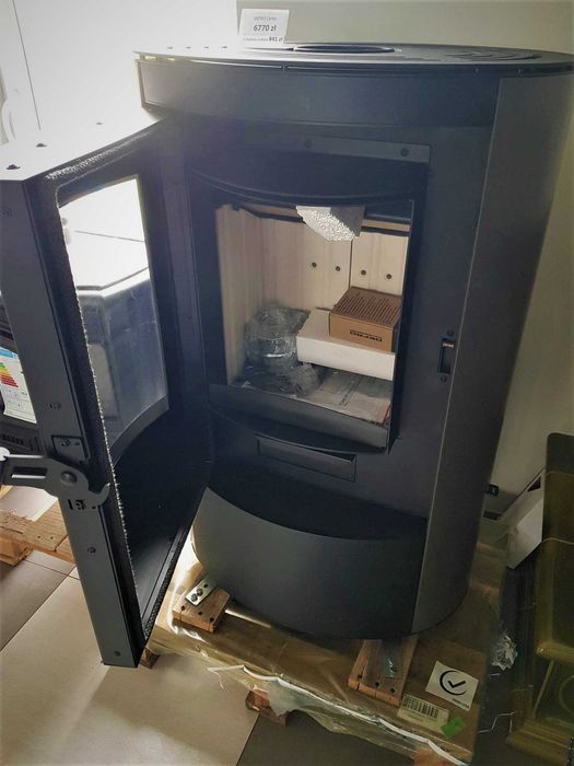 KOMINEK Piec DefroHome  model Ceres Brąz DUŻY Koza Salon- Nowy!