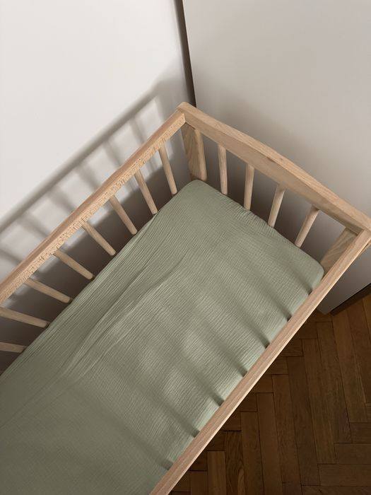 Łózeczko niemowlęce dostawka  Waldin 2w1