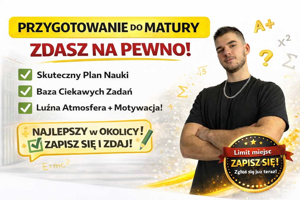 Korepetycje z matematyki – Matura Podstawowa 2026