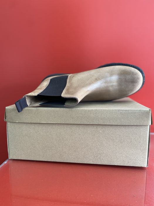 Botas de cabedal elastica