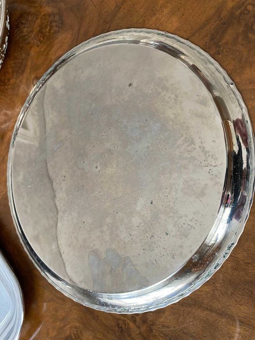 Zestaw tac retro, PRL, vintage