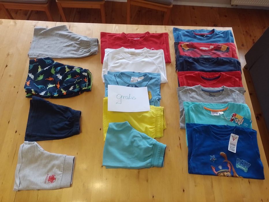 Letni zestaw dla chłopca 110 (w tym nowe i gratisy)