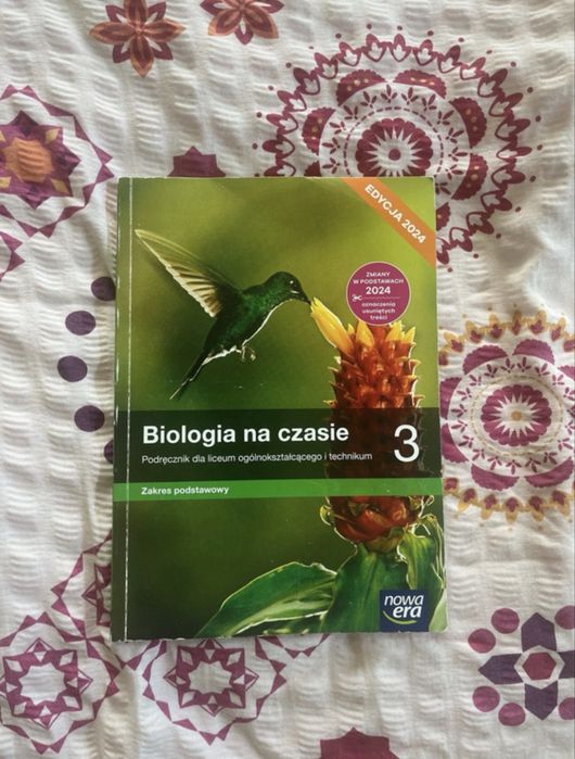 Biologia na czasie podręcznik 3 liceum i technikum zakres podstawowy