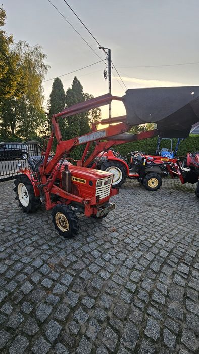 Yanmar YM1510D 4x4 z turem ładowacz czołowy Traktorek mini ogrodniczy iseki kubota mitsubishi hako hinomoto shibaura