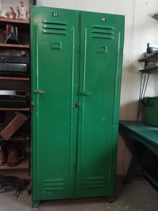 Szafa,szafka metalowa PRL Loft Industrial ,warsztatowa