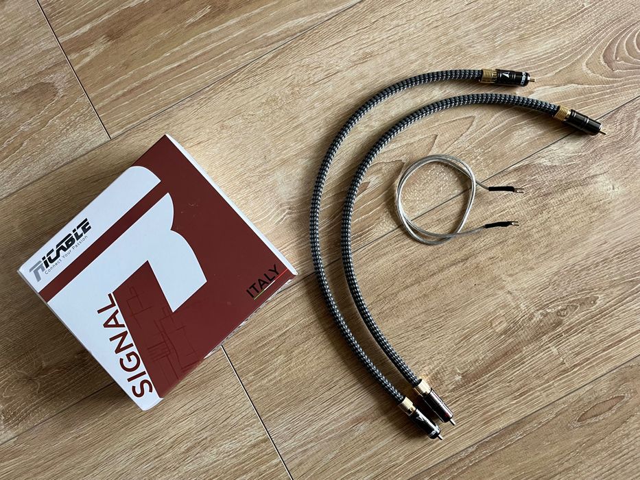 Ricable Magnus Turntable RCA (0.5 m) interkonekt gramofonowy