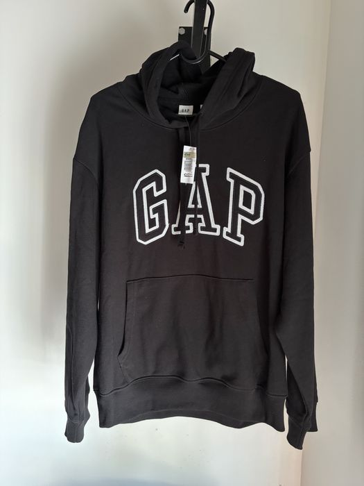 Sweatshirt gap camisola preta hoodie