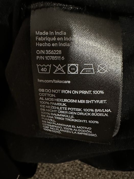 Футболка H&M зі скелетом. Розмір 110-116