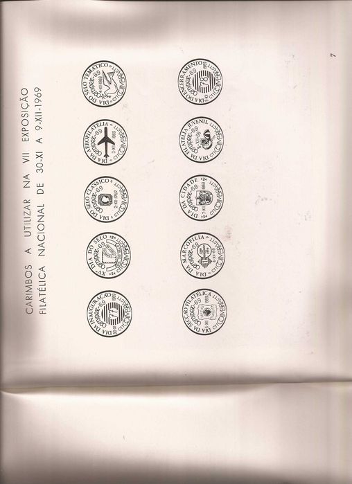 Catalogo da VII Exposição Filatélica - Coimbra 1969