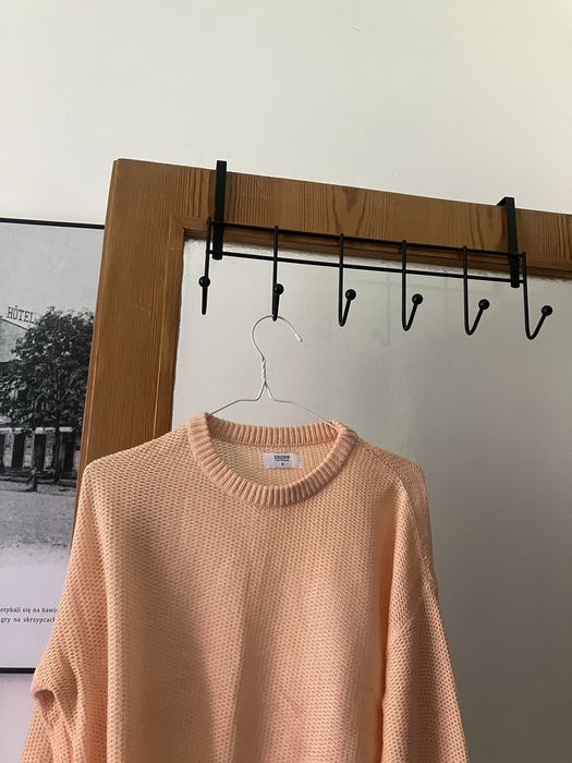 Sweter damski Cropp dzianina brzoskwiniowy roz.M