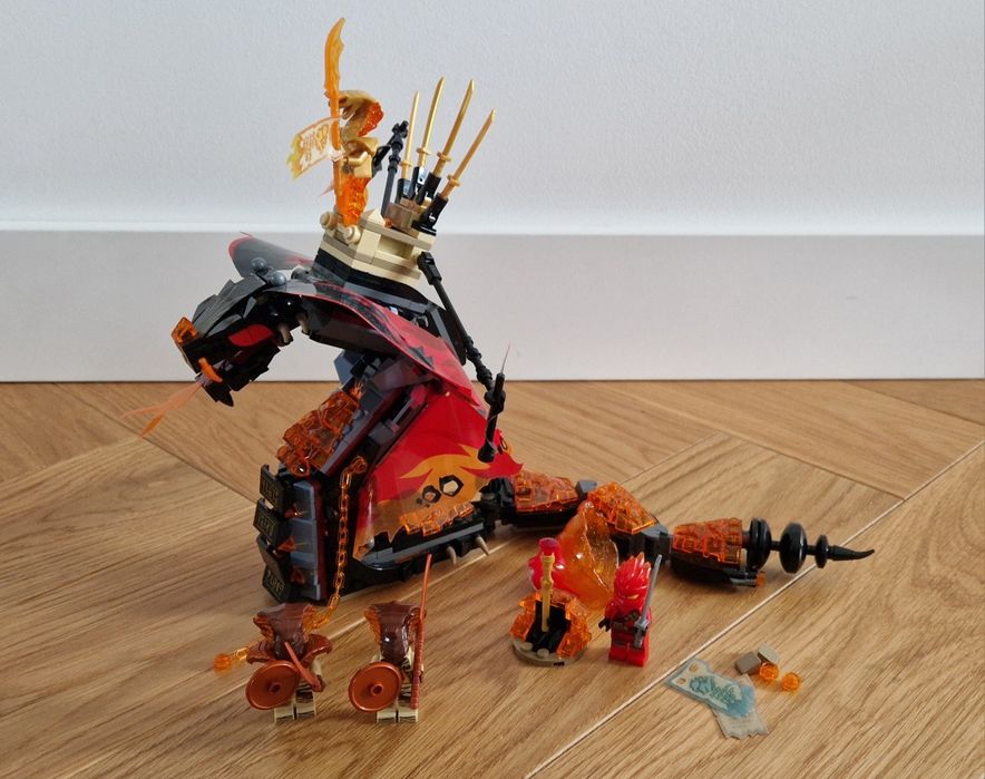 Lego Ninjago 70674 Ognisty kieł 100% kompletny