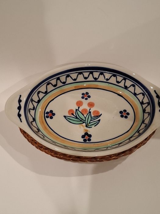 Taça rústica oval