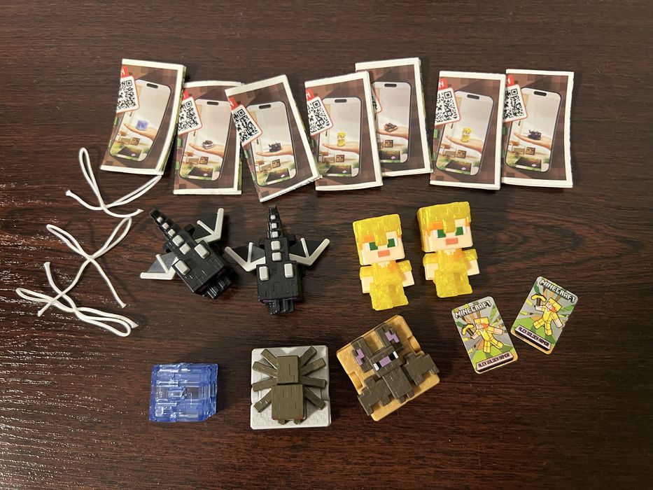 Kinder Joy Minecraft / кіндер джой майнкрафт фігурки