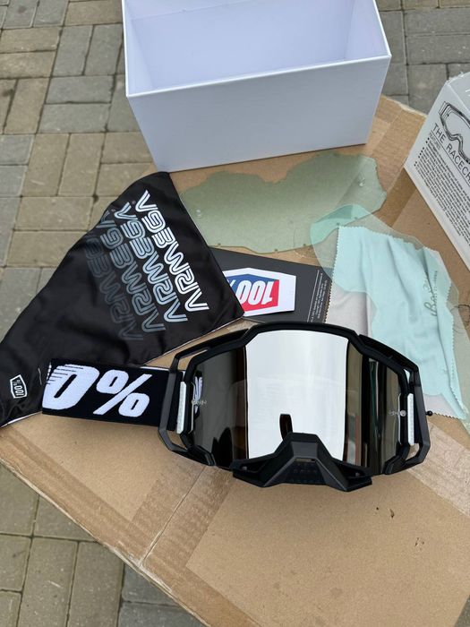 Очки 100%, мотоочки, окуляри кросові, мотоокуляри strata, кросові очки