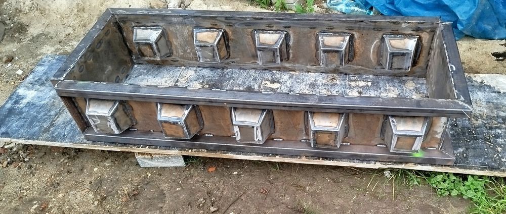 Forma do bloków Lego 150x50x30 Mury Oporowe