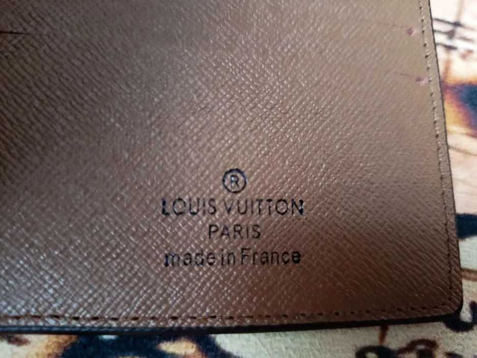 Louis Vuitton Portfel "Porte-Billets" w kolorze brązowym