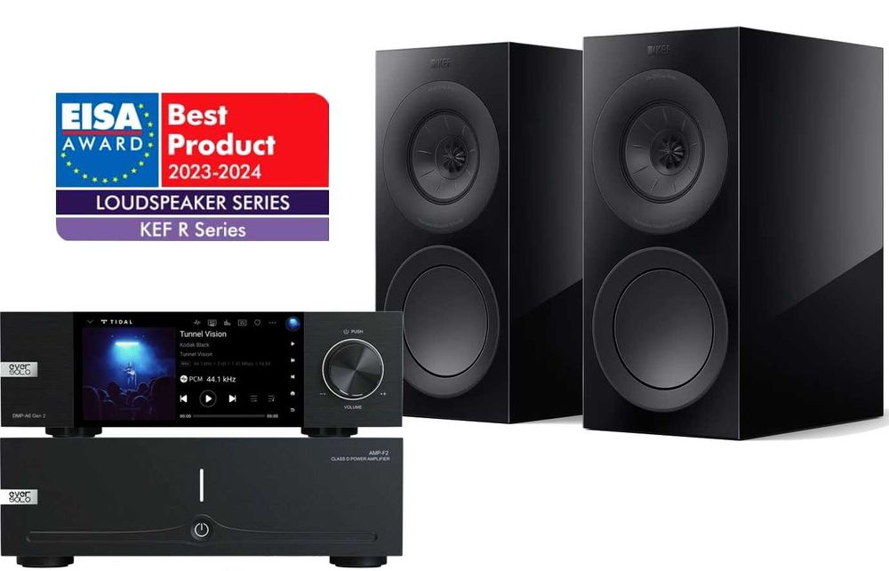 Zestaw Eversolo DMP-A6 Gen 2 + AMP-F2 + BTR-12 + KEF R3 META - raty 0%
