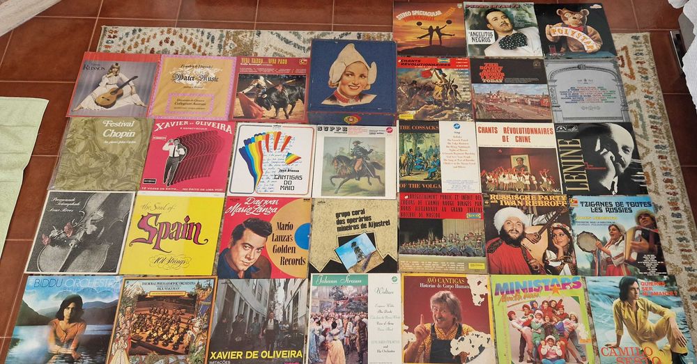 Discos de Vinil Antigos