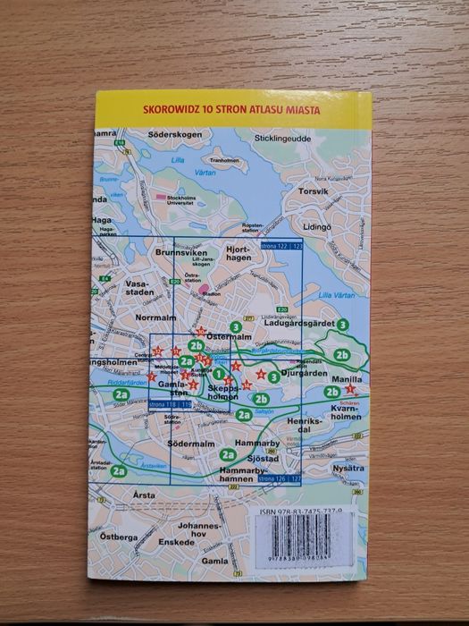 Sztokholm przewodnik + plan miasta Marco Polo