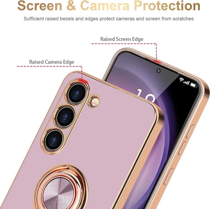 Etui/Case Samsung s23 5g PREMIUM SILICONE fioletowy