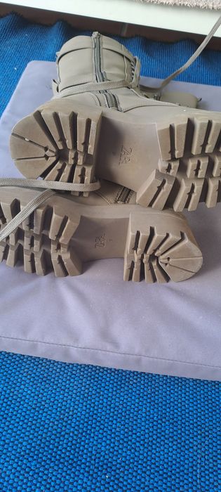 Botas zara estilo militar