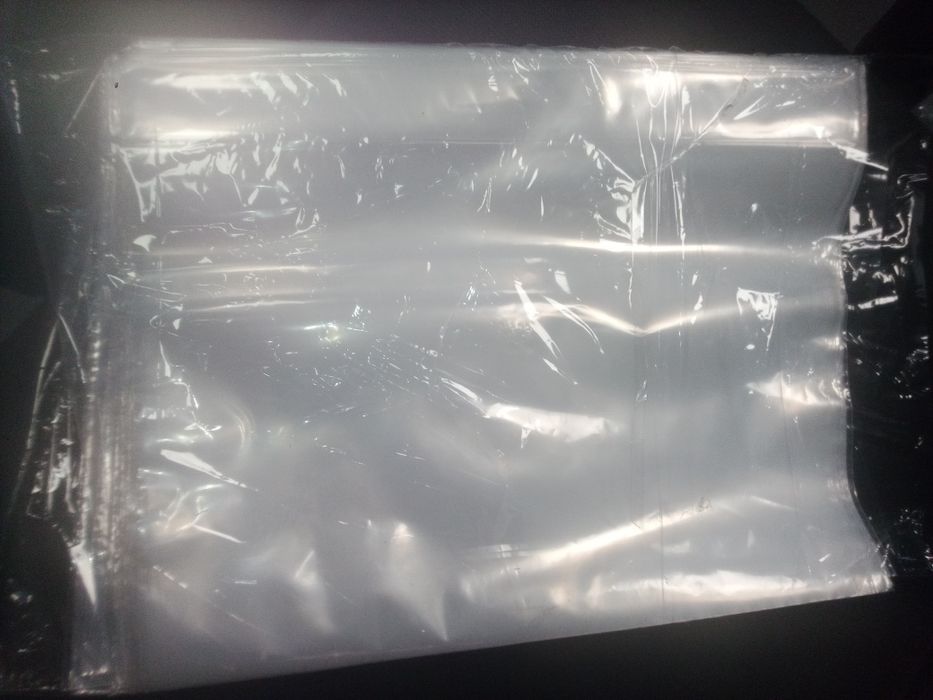 Torebki foliowe Woreczki grube rozmiar  32cm x 26cm szerokie dno 100sz