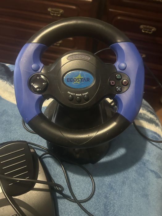 Volante e pedais ps2