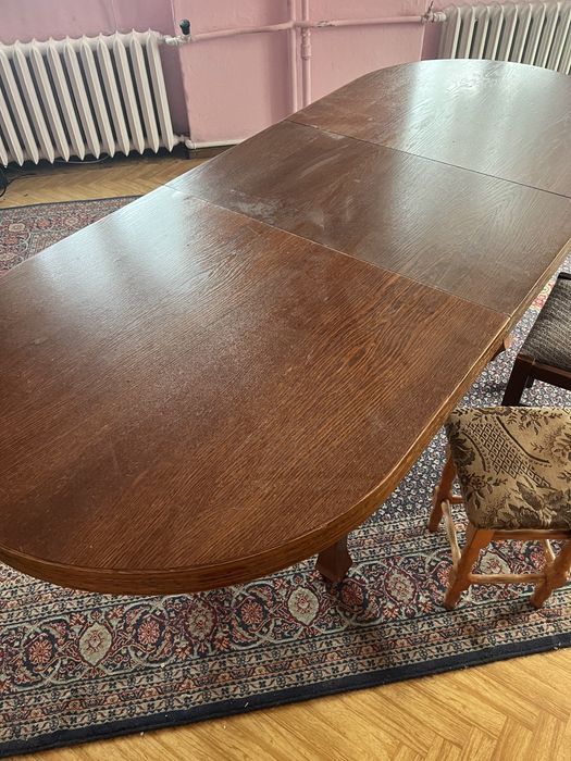 Stół drewniany rozkładany