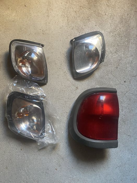 Farol e piscas Nissan Terrano (, farol , farolins) , jante)