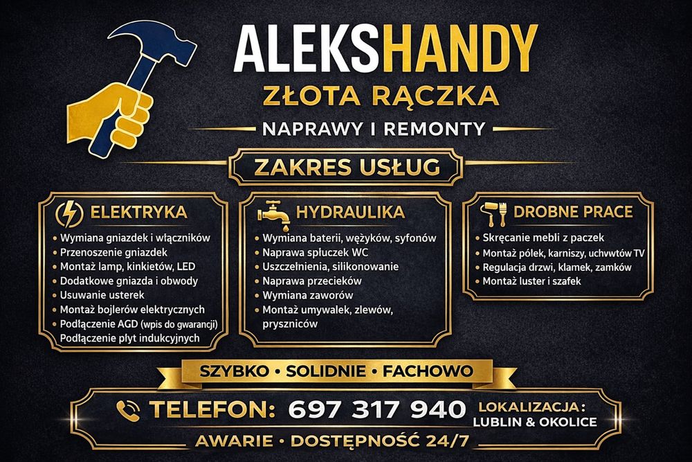 Profesjonalna Złota Rączka – Twój Dom w Dobrych Rękach