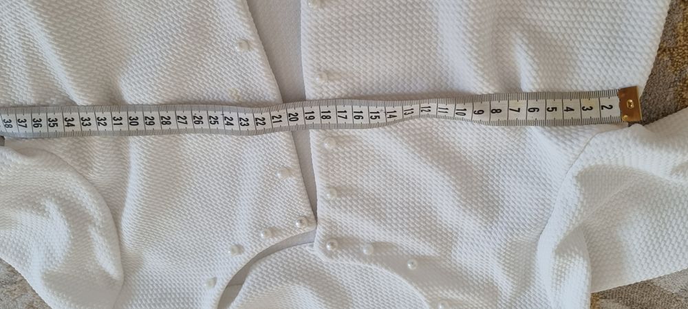 Sweterek bolerko eleganckie 134 6 lat 140