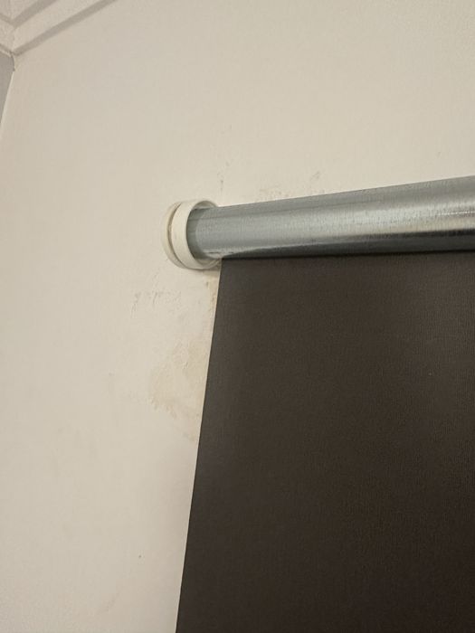 Estore de correr opaco, cinza, 200x195 cm